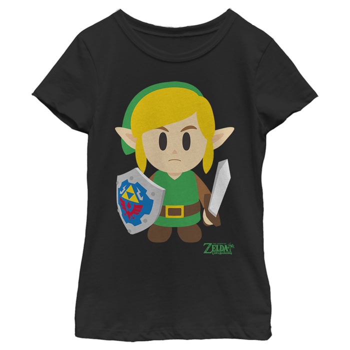 Fifth Sun Girl's Nintendo Legend Of Zelda Link's Awakening Avatar T-Shirt