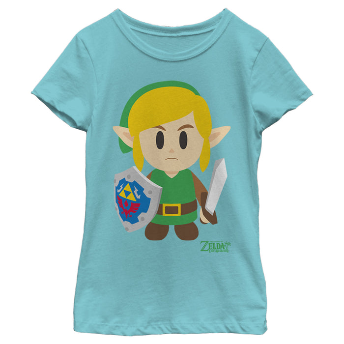 Fifth Sun Girl's Nintendo Legend Of Zelda Link's Awakening Avatar T-Shirt