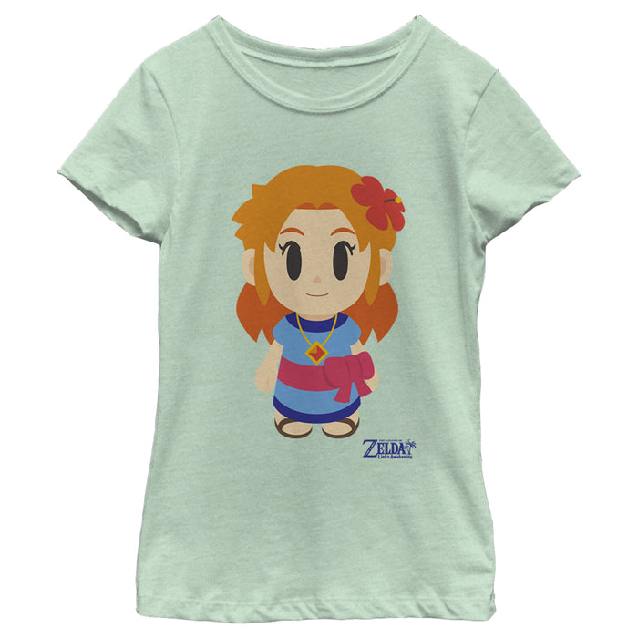 Fifth Sun Girl's Nintendo Legend Of Zelda Link's Awakening Marin Avatar T-Shirt
