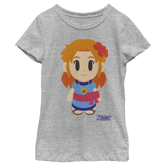 fifth sun Girl's Nintendo Legend of Zelda Link's Awakening Marin Avatar T-Shirt