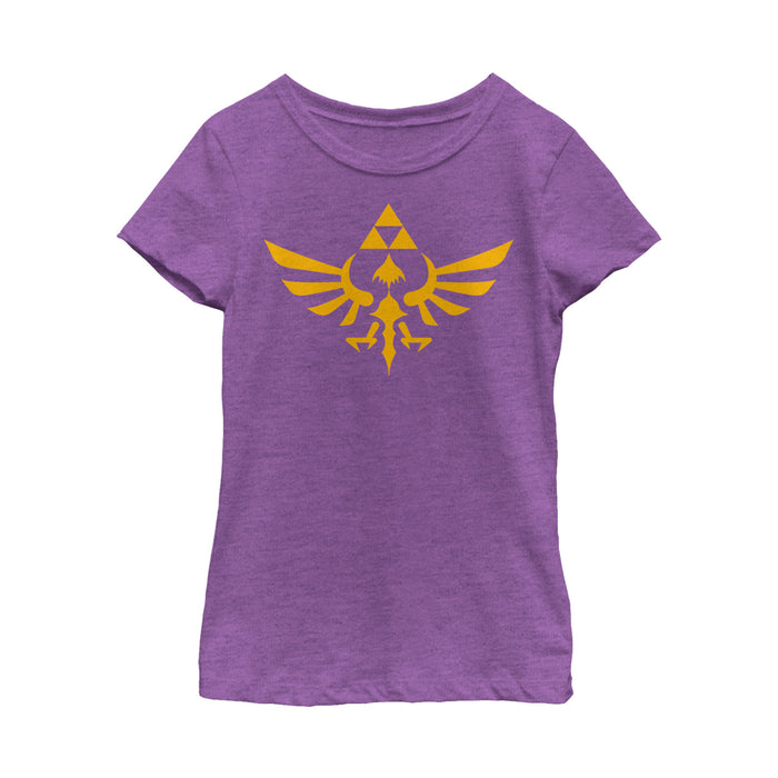 Fifth Sun Girl's Nintendo Legend Of Zelda Triforce T-Shirt