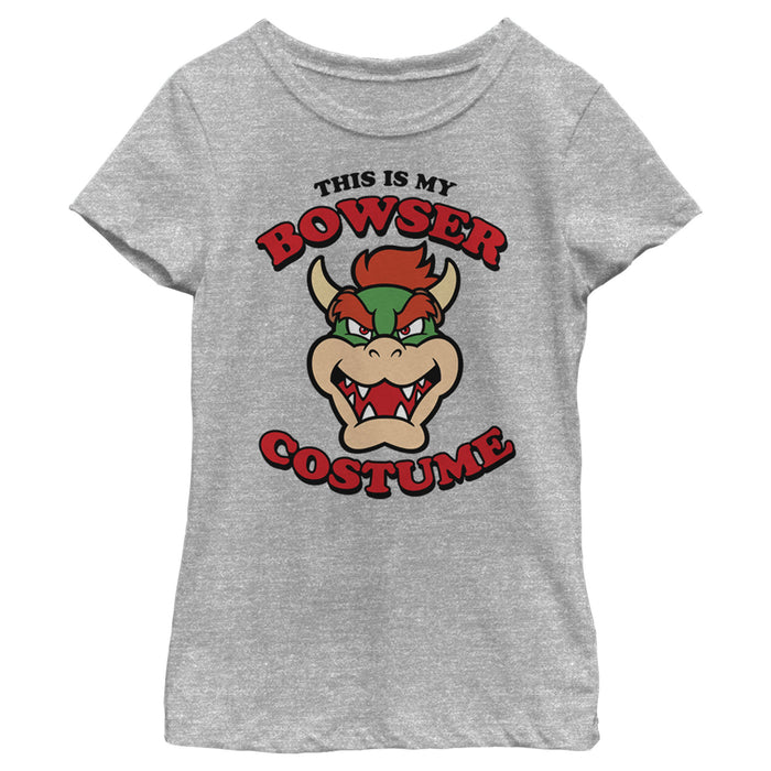 Fifth Sun Girl's Nintendo Super Mario Bowser Costume T-Shirt