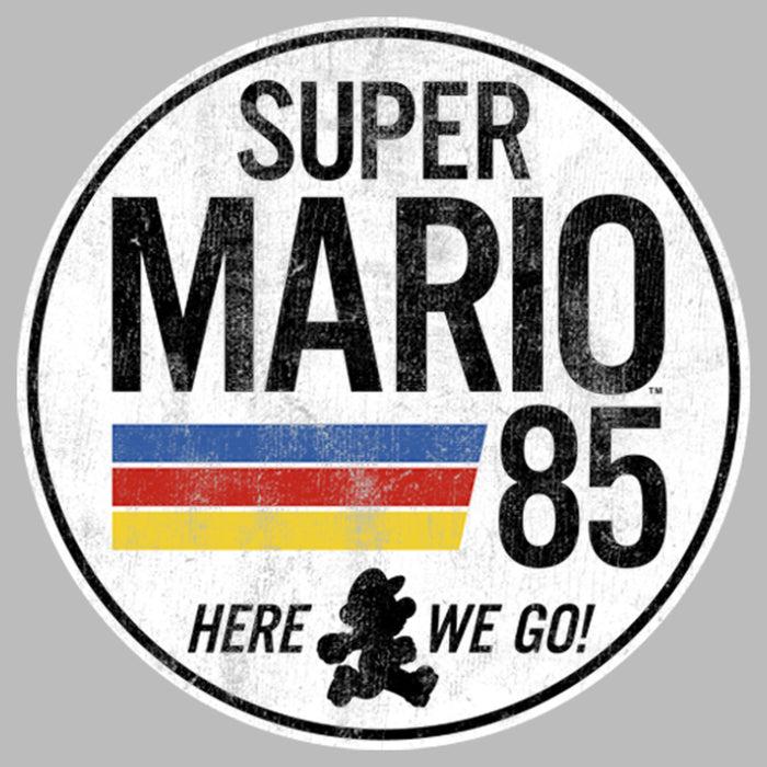 Fifth Sun Girl's Nintendo Super Mario Retro Rainbow Ring T-Shirt
