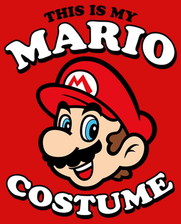 Fifth Sun Girl's Nintendo This Is My Mario Costume T-Shirt