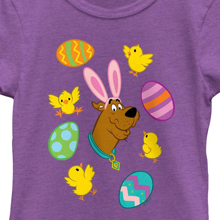 Fifth Sun Girl's Scooby Doo Bunny Ears Scooby T-Shirt