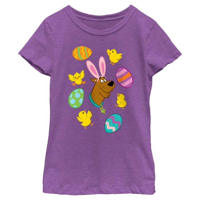 fifth sun Girl's Scooby Doo Bunny Ears Scooby T-Shirt