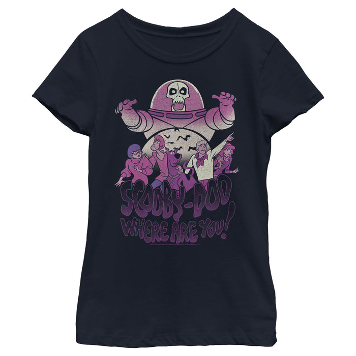 fifth sun Girl's Scooby Doo Gang on the Run T-Shirt