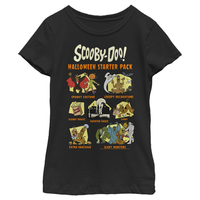 fifth sun Girl's Scooby Doo Halloween Starter Pack T-Shirt