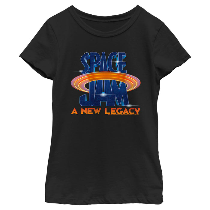 fifth sun Girl's Space Jam: A New Legacy Classic Logo T-Shirt