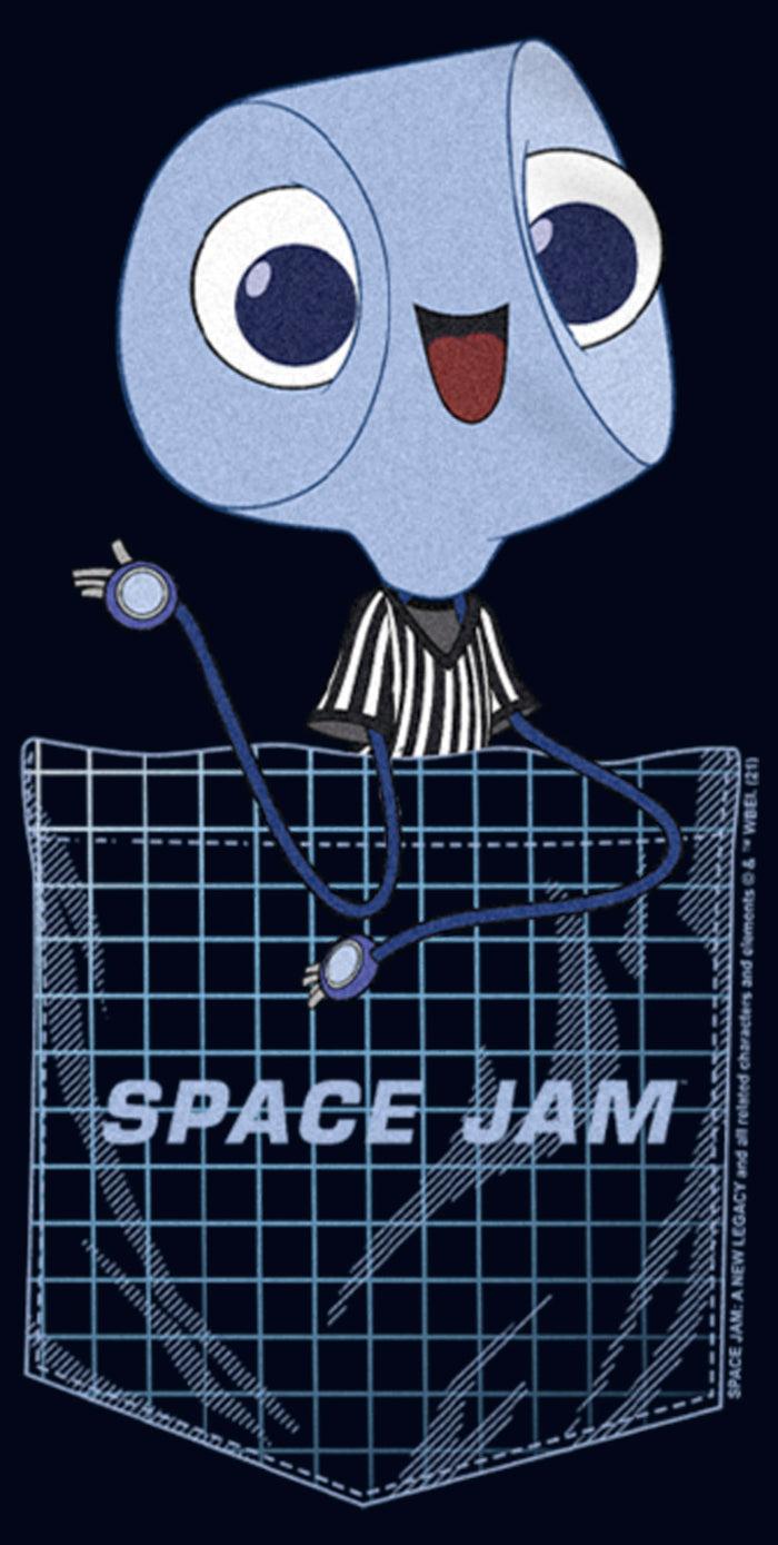 Fifth Sun Girl's Space Jam: A New Legacy Pete Pocket Print T-Shirt