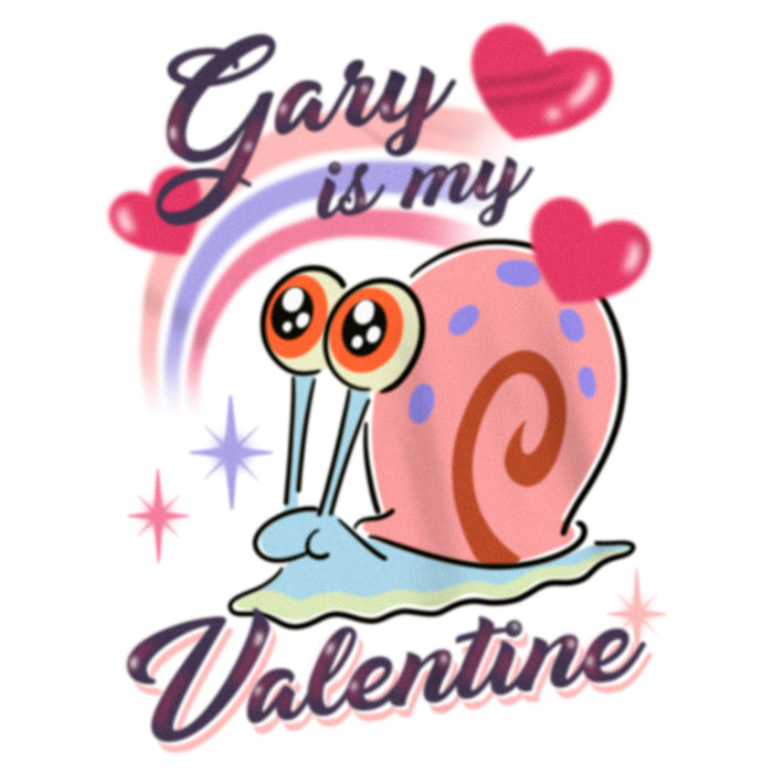 Fifth Sun Girl's SpongeBob SquarePants Gary Is My Valentine T-Shirt