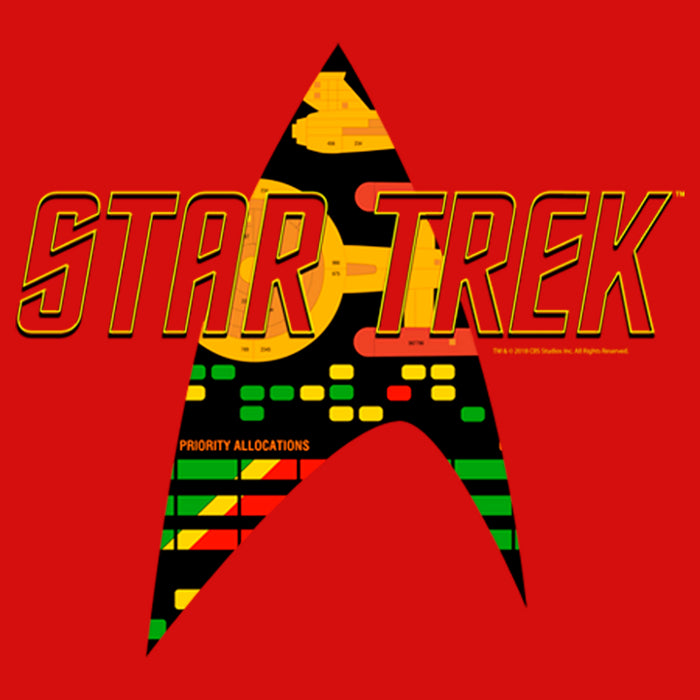 Fifth Sun Girl's Star Trek Allocations Logo T-Shirt