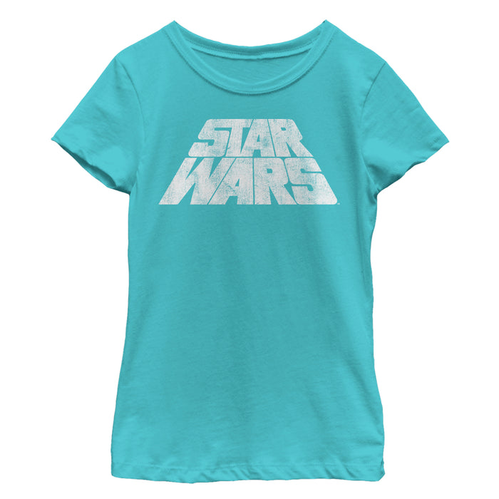 fifth sun Girl's Star Wars Distressed Logo Layers T-Shirt