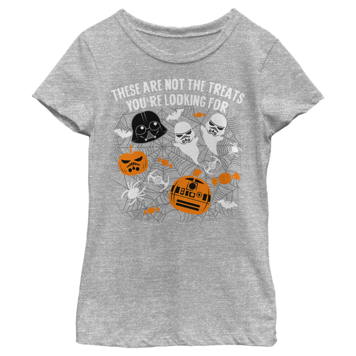 Fifth Sun Girl's Star Wars Halloween Not The Treats T-Shirt