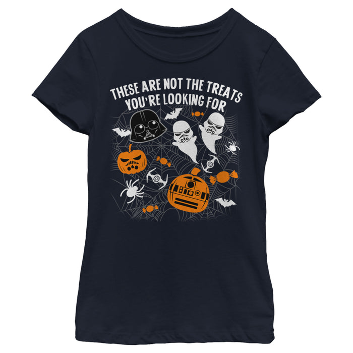 Fifth Sun Girl's Star Wars Halloween Not The Treats T-Shirt