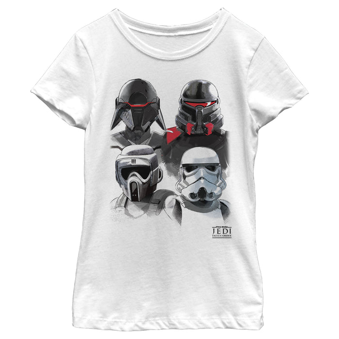 fifth sun Girl's Star Wars Jedi: Fallen Order Darth Vader's Inquisitor Squad T-Shirt