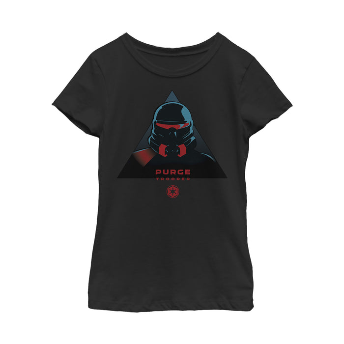 fifth sun Girl's Star Wars Jedi: Fallen Order Purge Trooper Portrait T-Shirt