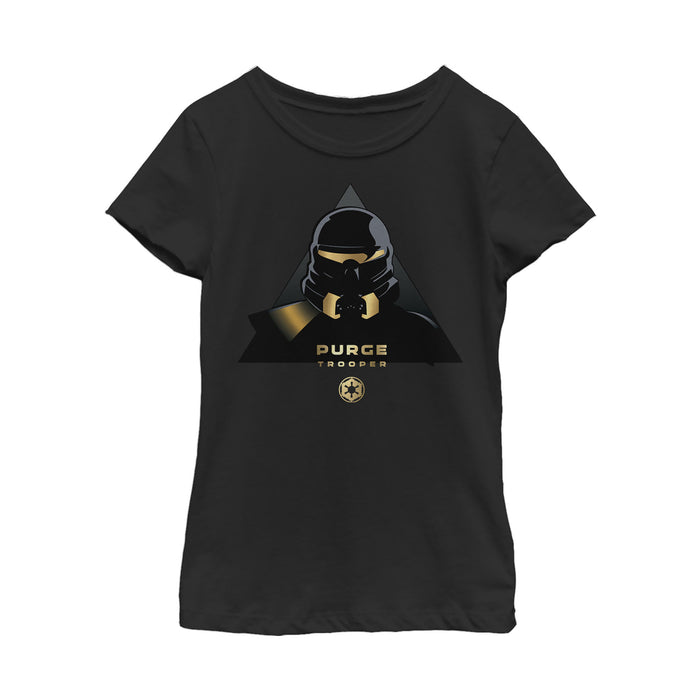 fifth sun Girl's Star Wars Jedi: Fallen Order Purge Trooper Symbol T-Shirt