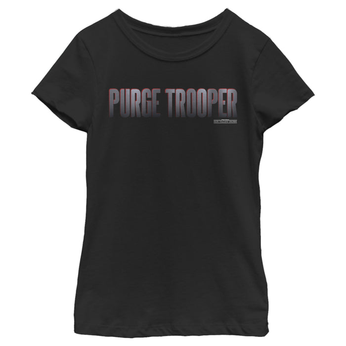 fifth sun Girl's Star Wars Jedi: Fallen Order Purge Trooper T-Shirt