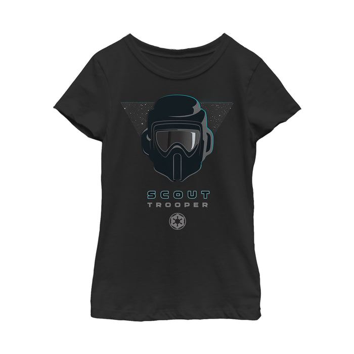 fifth sun Girl's Star Wars Jedi: Fallen Order Scout Trooper Symbol T-Shirt