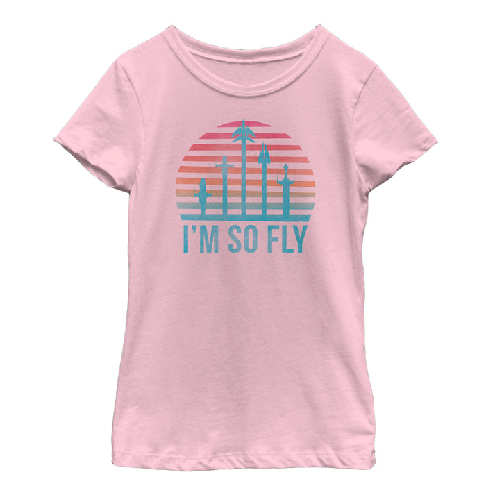 fifth sun Girl's Star Wars Resistance Retro I'm So Fly T-Shirt
