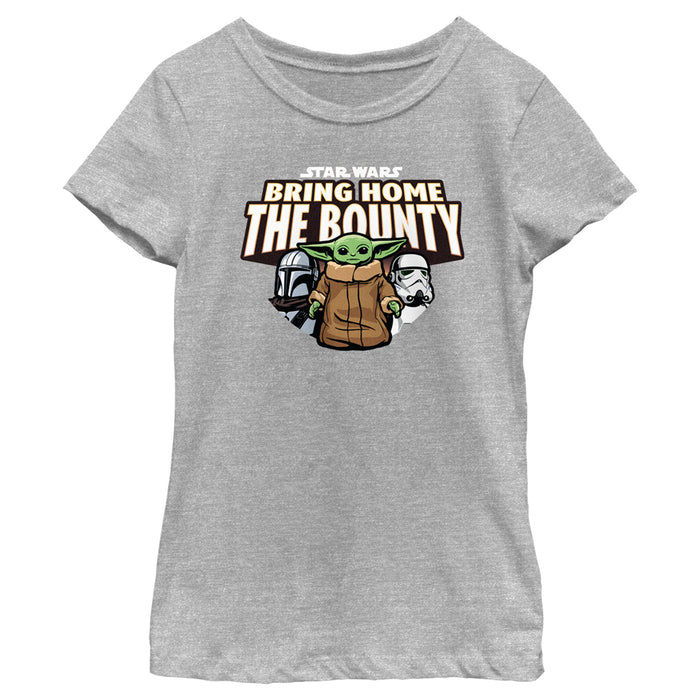 fifth sun Girl's Star Wars: The Mandalorian Grogu and Company T-Shirt