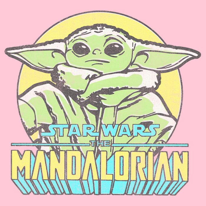 Fifth Sun Girl's Star Wars: The Mandalorian Grogu Drawing T-Shirt