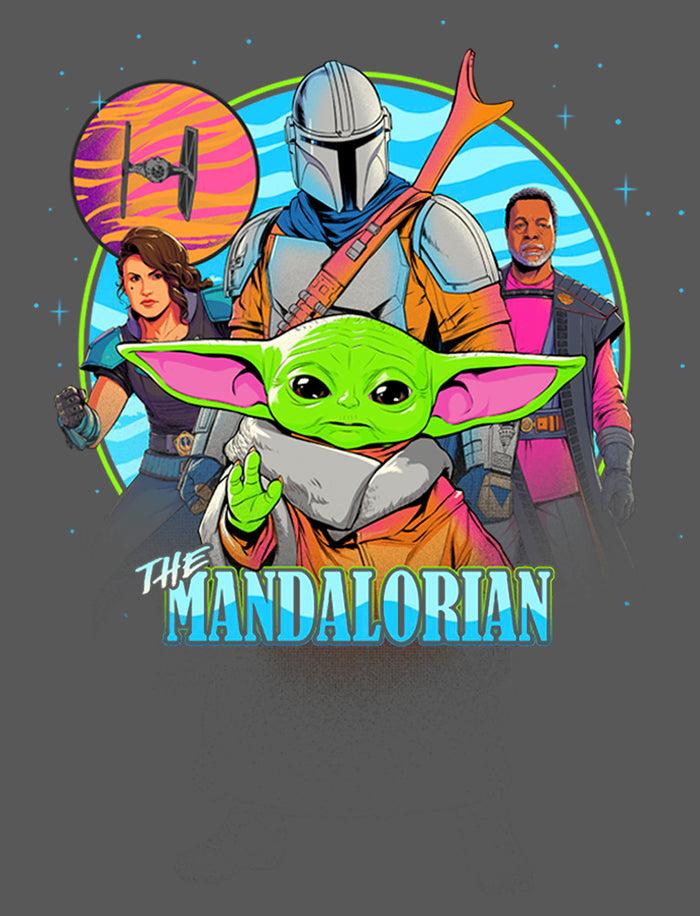 Fifth Sun Girl's Star Wars: The Mandalorian Grogu Group Shot T-Shirt
