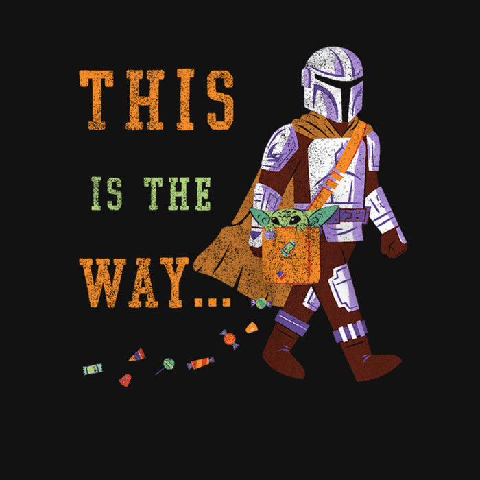 Fifth Sun Girl's Star Wars: The Mandalorian Halloween This Is The Way Treats T-Shirt