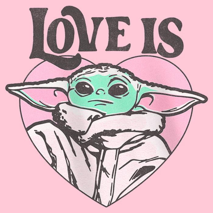 Fifth Sun Girl's Star Wars: The Mandalorian Love Is Grogu T-Shirt