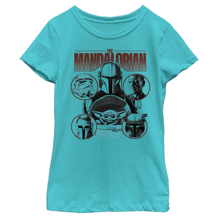 fifth sun Girl's Star Wars: The Mandalorian Odds-on Favorite T-Shirt