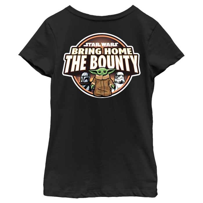 fifth sun Girl's Star Wars: The Mandalorian Pocket Quote T-Shirt