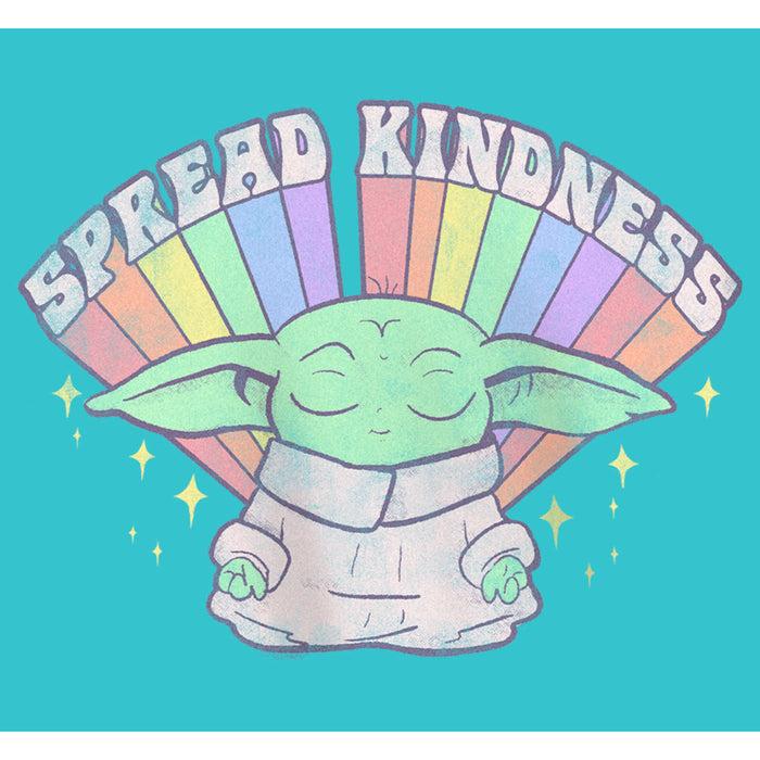 Fifth Sun Girl's Star Wars: The Mandalorian Spread Kindness Rainbow T-Shirt