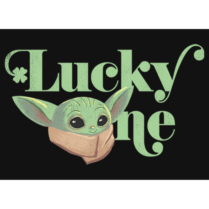 Fifth Sun Girl's Star Wars: The Mandalorian St. Patrick's Day Grogu Lucky One T-Shirt