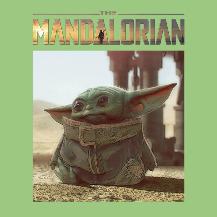 Fifth Sun Girl's Star Wars: The Mandalorian The Child Scene T-Shirt