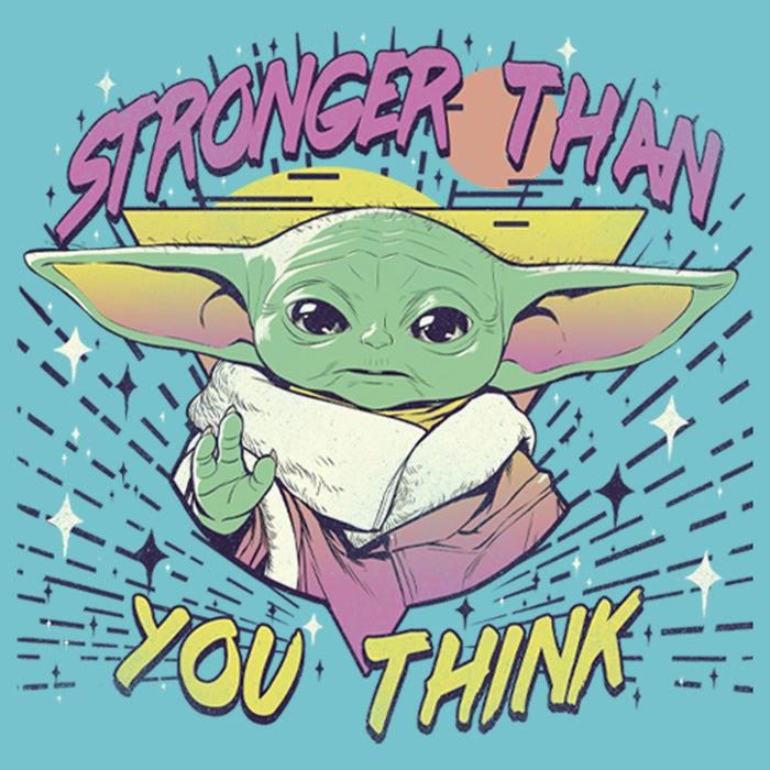 Fifth Sun Girl's Star Wars: The Mandalorian The Child Stronger Than You Think T-Shirt