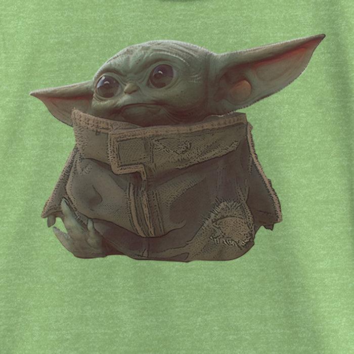 Fifth Sun Girl's Star Wars: The Mandalorian The Mandalorian The Child Portrait T-Shirt