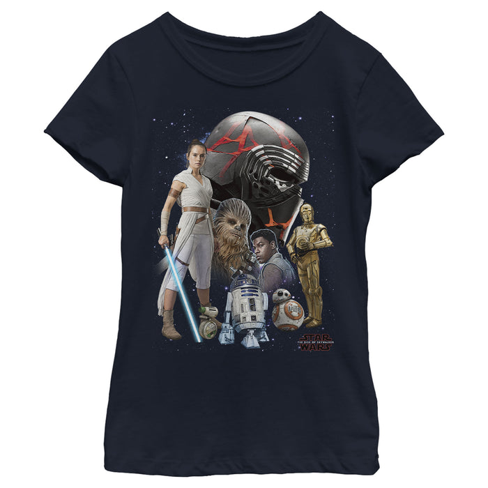 fifth sun Girl's Star Wars: The Rise of Skywalker Sith Villain Trooper T-Shirt