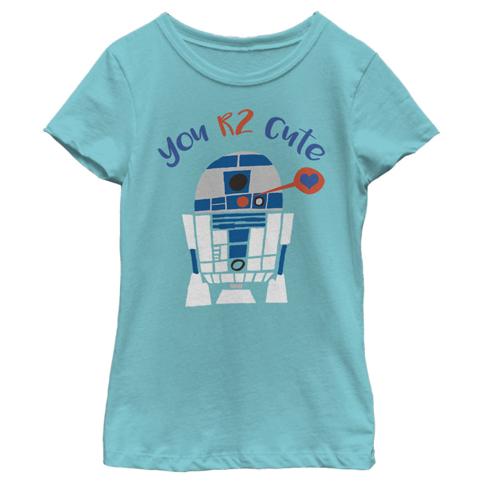 fifth sun Girl's Star Wars Valentine's Day R2-D2 Too Cute T-Shirt fifth sun Girl's Star Wars Valentine's Day R2-D2 Too Cute T-Shirt