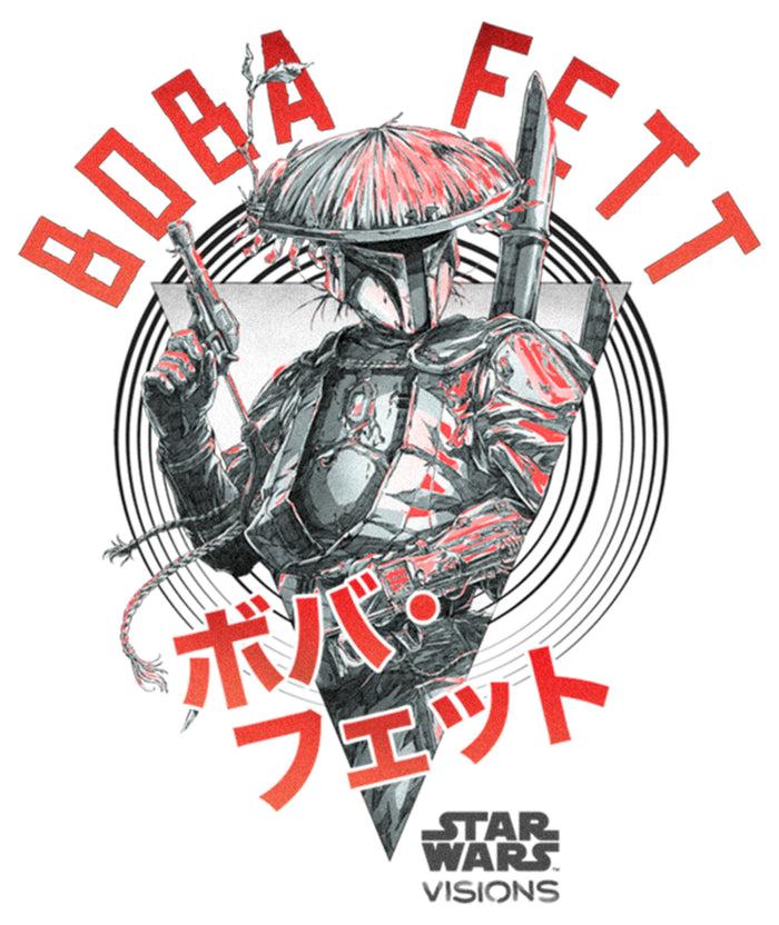 Fifth Sun Girl's Star Wars: Visions Boba Fett Samurai T-Shirt