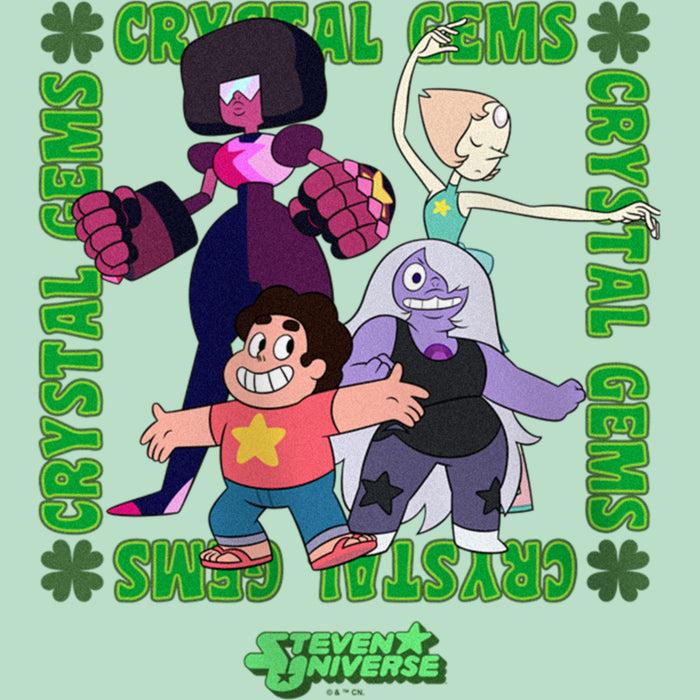 Fifth Sun Girl's Steven Universe Crystal Gems Frame T-Shirt