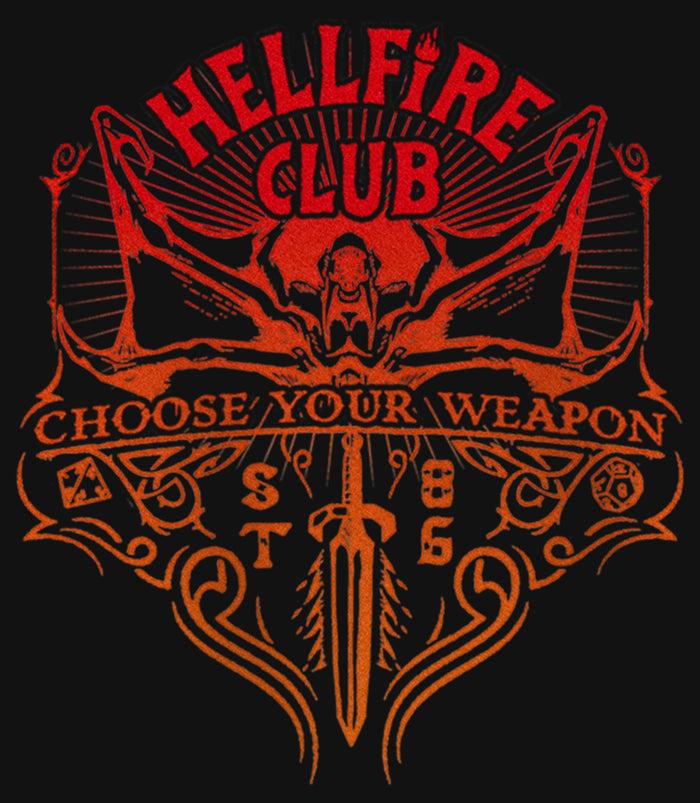 Fifth Sun Girl's Stranger Things Choose Your Weapon T-Shirt