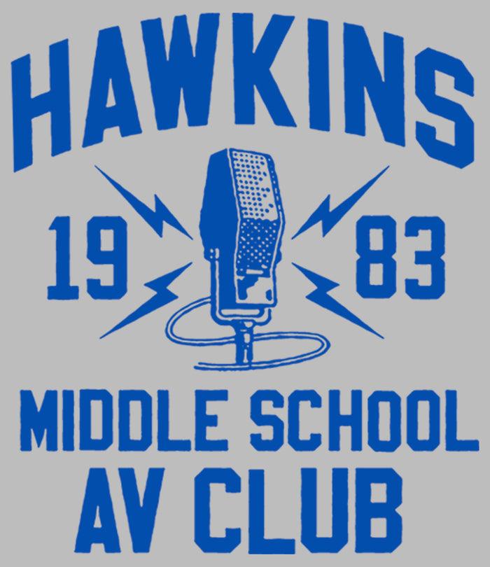 Fifth Sun Girl's Stranger Things Hawkins AV Club 1983 T-Shirt