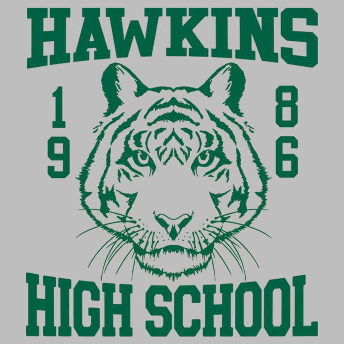 Fifth Sun Girl's Stranger Things Hawkins High School Tigers 1986 Costume T-Shirt