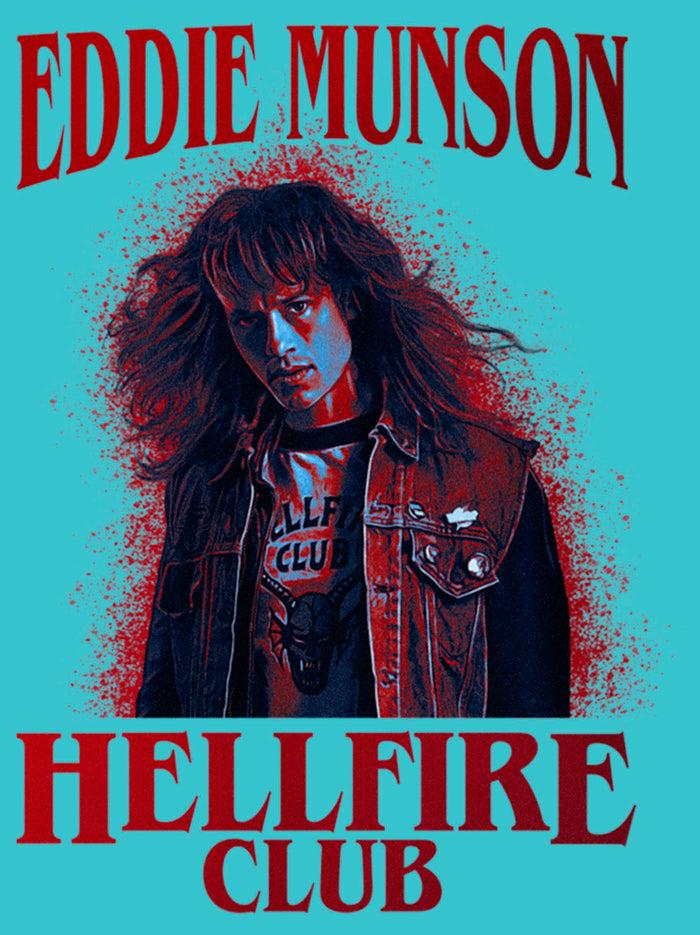 Fifth Sun Girl's Stranger Things Hellfire Club Eddie Munson T-Shirt