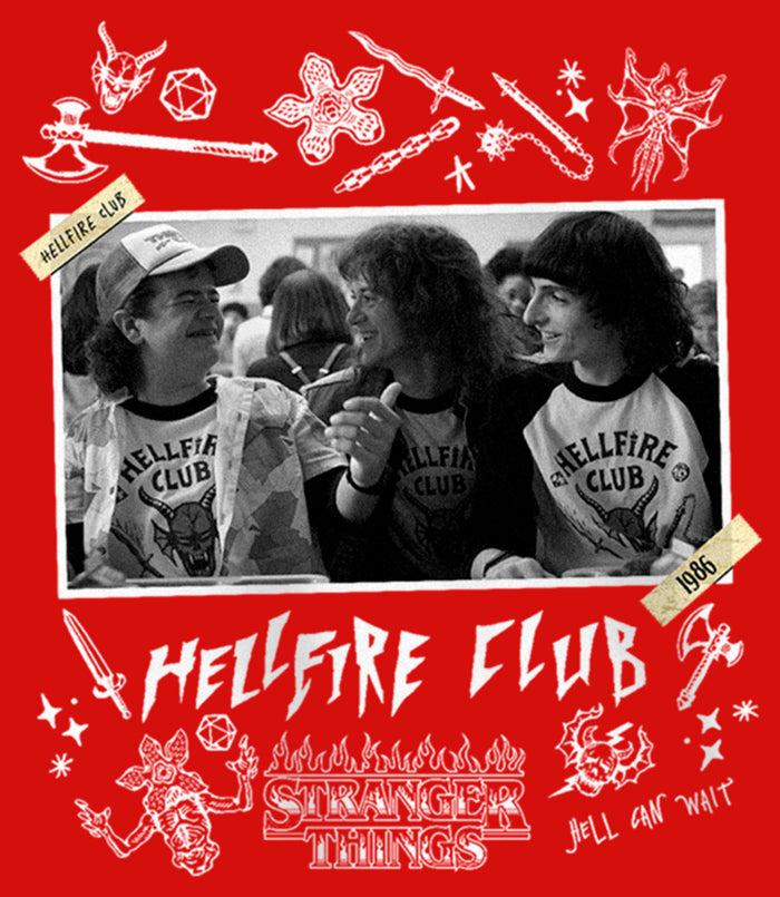 Fifth Sun Girl's Stranger Things Hellfire Club Members T-Shirt