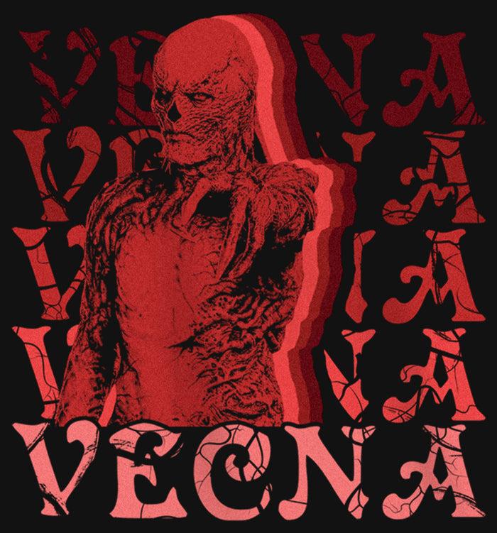 Fifth Sun Girl's Stranger Things Red Vecna Stacked T-Shirt