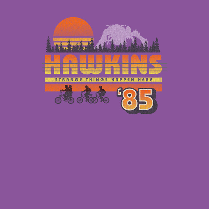 Fifth Sun Girl's Stranger Things Retro Hawkins Bikers T-Shirt