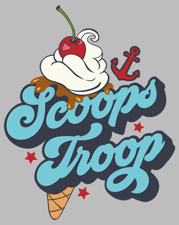 Fifth Sun Girl's Stranger Things Scoops Troop Ice T-Shirt