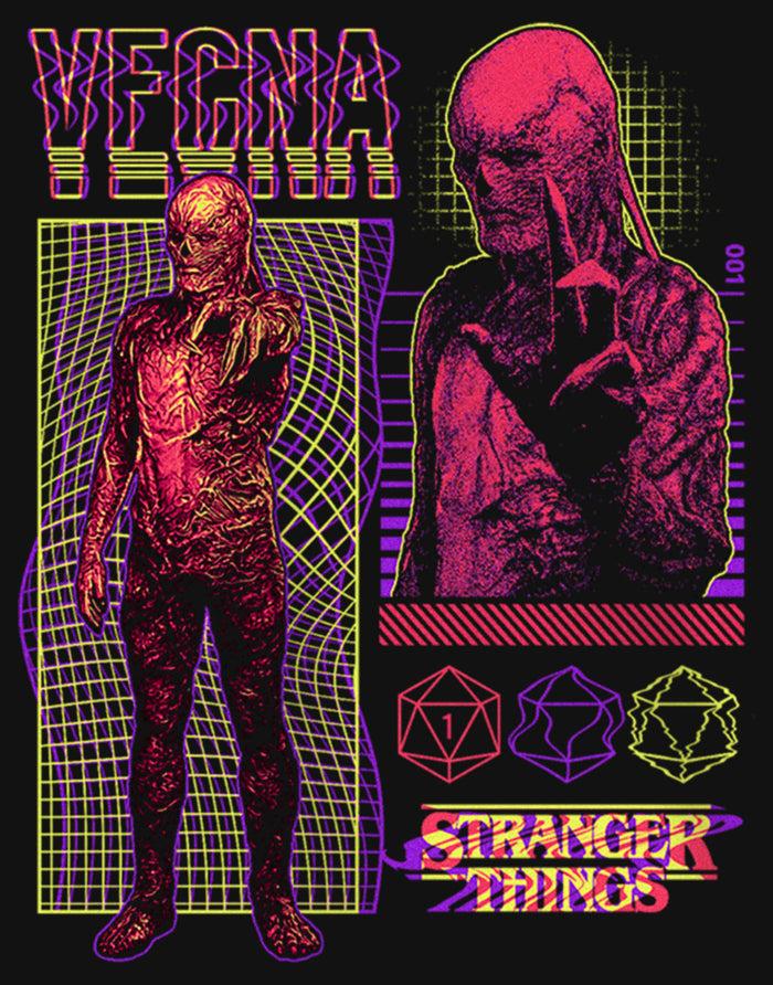 Fifth Sun Girl's Stranger Things Vecna Evil Villain T-Shirt